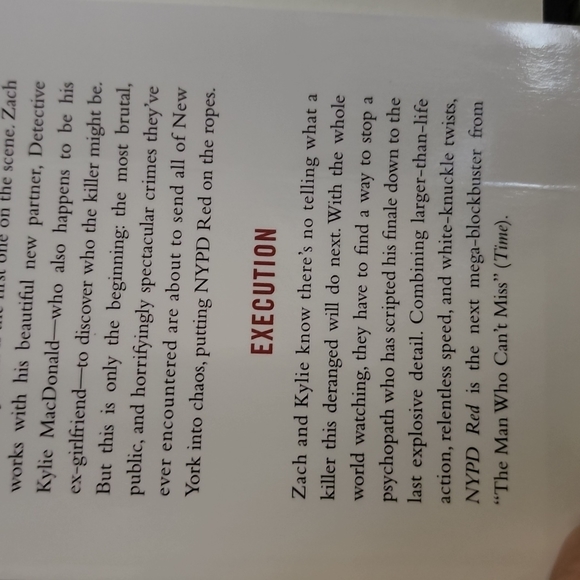 James patterson NYPD RED new York times best seller - Picture 6 of 6